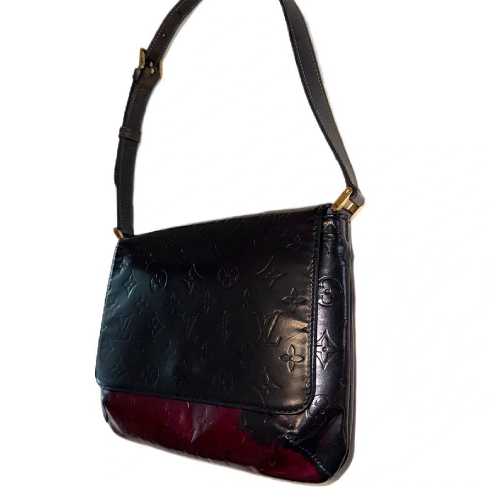 Louis Vuitton Shoulder Bag Monogram Vernis Thompson Street Vintage PROJECT - Picture 3 of 14